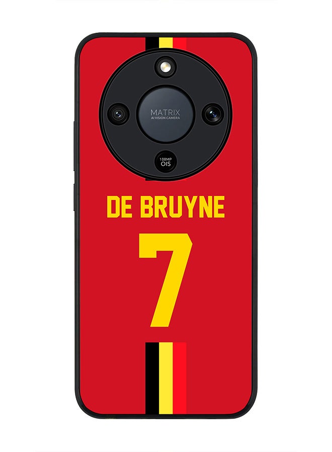 For Honor X9d / Magic8 Lite / X70 Case,Slim fit Camera Protection, Shockproof Thin Phone cover  - Football - Belgium,  De Bruyne